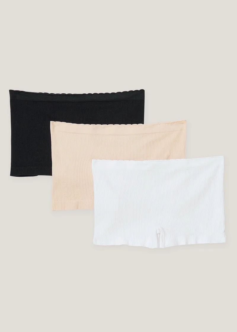 Matalan 3 Pack Seam Free Short Knickers