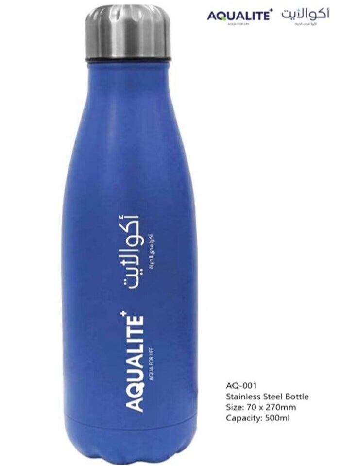 Aqualite - Aqaulite 500ml Hot/Cold Stainless, Heat Resistant, Light Weight, Leak Proof, Thermos Bottle - Image 1