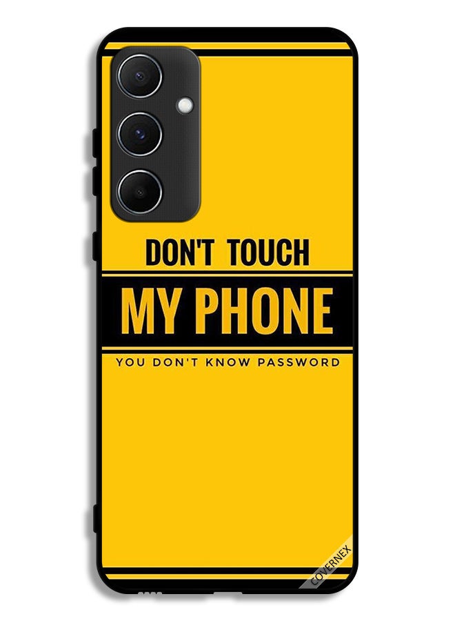 Covernex Samsung Galaxy A55 5G Protective Case Cover Don't Touch My Phone You Don't Know Password - Image 1