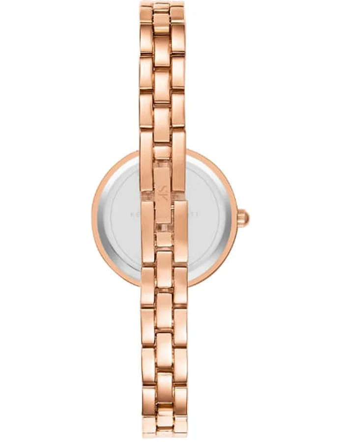KENNETH SCOTT Women's Analog Display Watch With Rose Gold Alloy Strap - K23506-RBKW