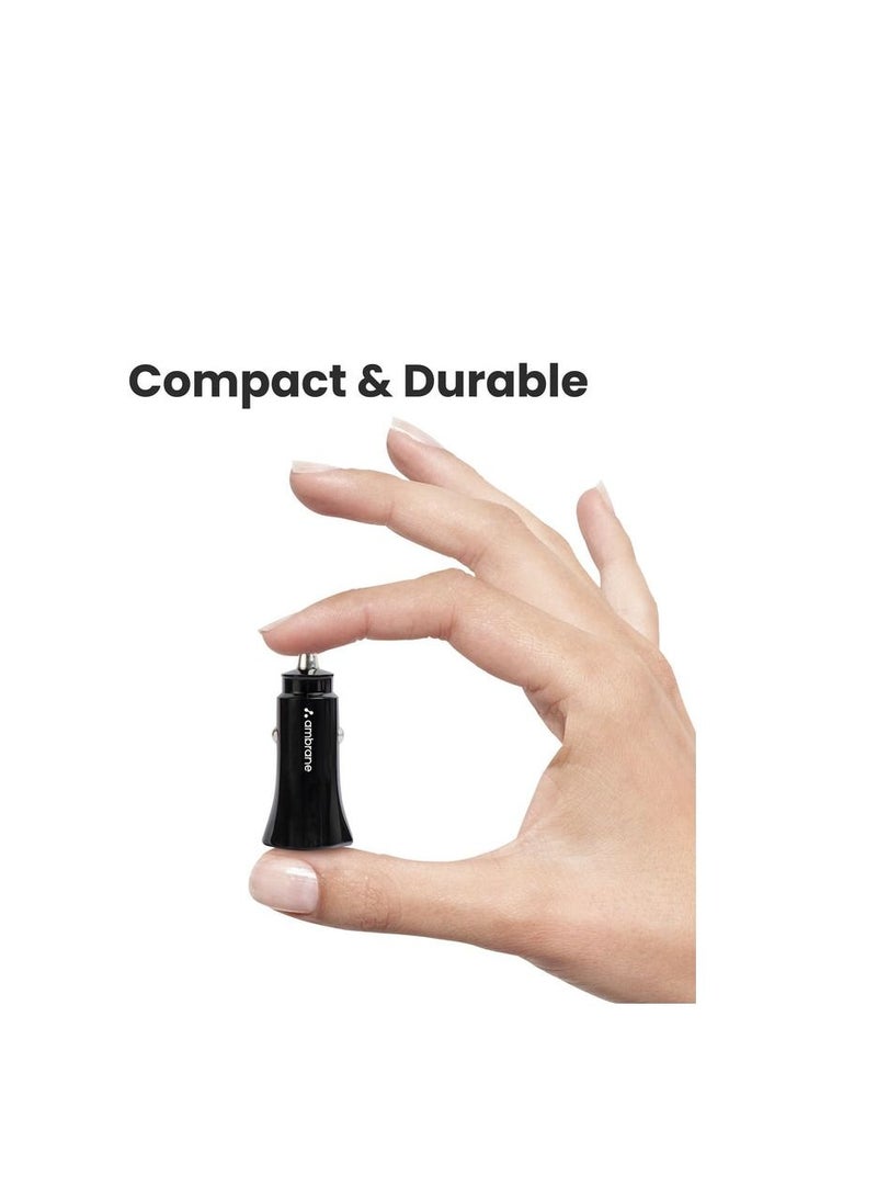 AMBRANE IMPULZ C11 W CAR CHARGER 38W DUAL PORT QC - Image 2