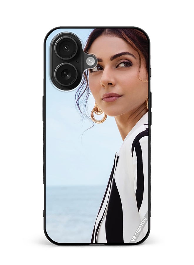 VR CREATIVE Protective Case Cover For Apple iPhone 16 Bollywood Actress Rakul Preet Singh Design Multicolour