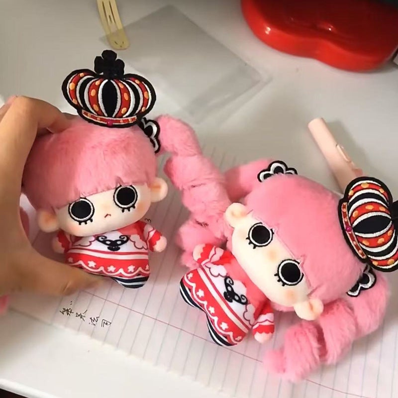 One Piece Perona Plush Doll 10cm Anime Figure Keychain Pendant - Image 1