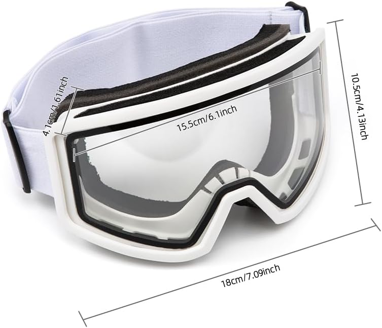 APEBAZY Motorcycle Goggles - Windproof, Dustproof, and Scratch Resistant - Image 4