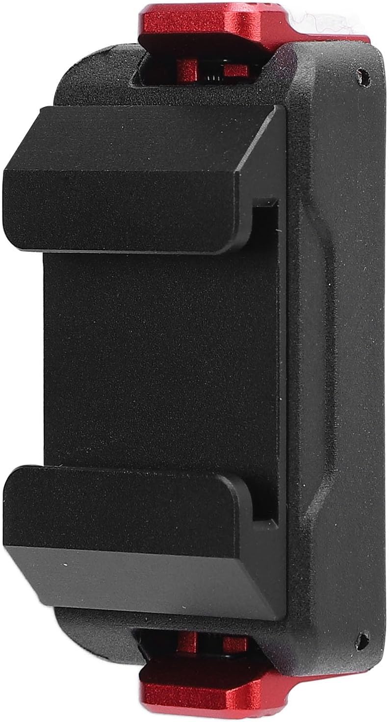 أنجريك Action Camera Magnetic Adapter Mount, Cold Shoe Mount Action Camera Quick Release Adapter Aluminum Alloy Limit Post for Microphone - Image 1