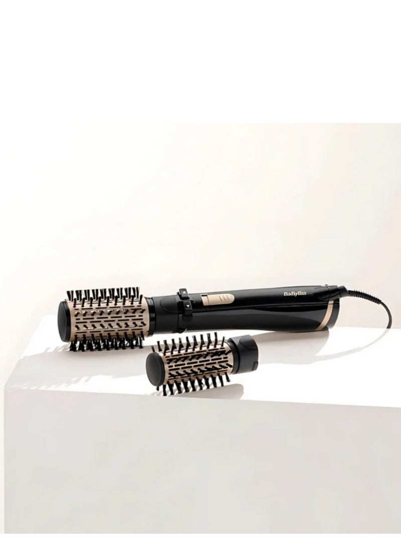 BaByliss AS962E Air Styler – 1000W Rotating Brush for Effortless Volume And Frizz-Free Styling - Black - Image 1