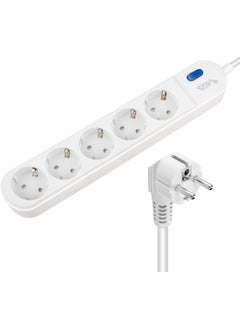AYT Vea VE-VEGA105 Group Socket Extension 5-Plug Socket 1.5 Meter 3500 Watt 16 Ampere Heat Resistant Surge Protected Socket  - Image 1
