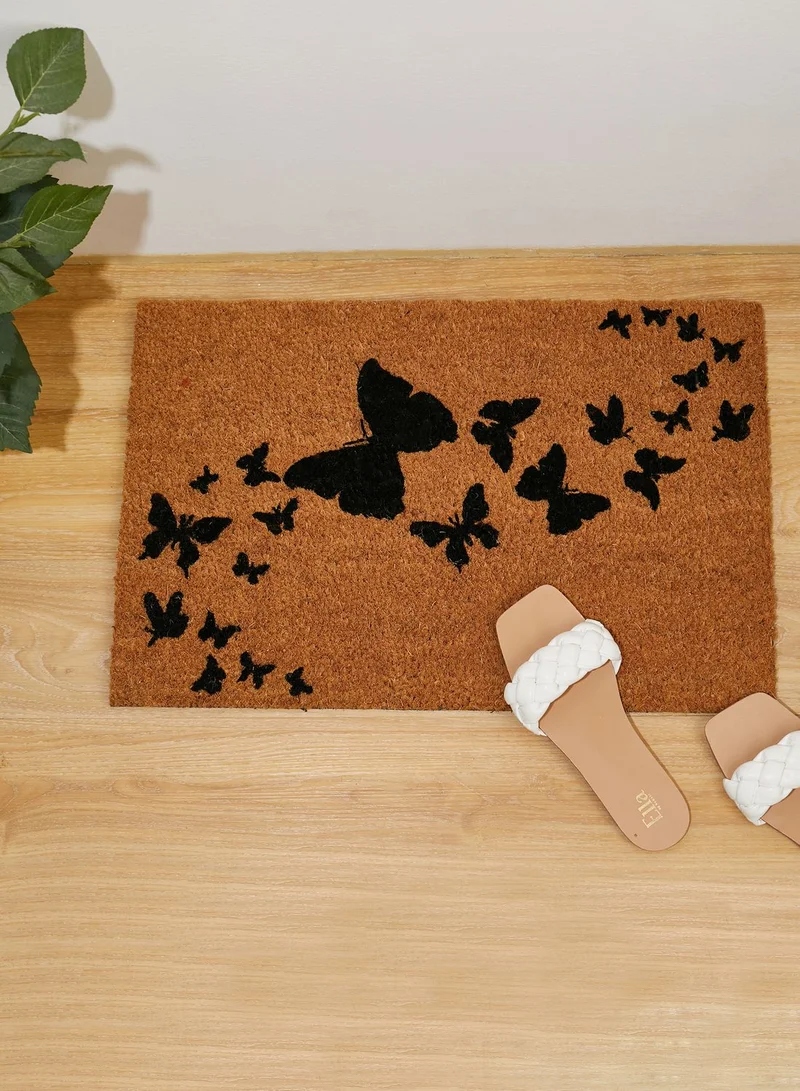 Premier Butterflies Doormat 60 X 40Cm