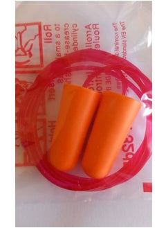 Generic PACK of 10 Pairs Ear Plugs Soft Pu Foam with Cord  - Image 1