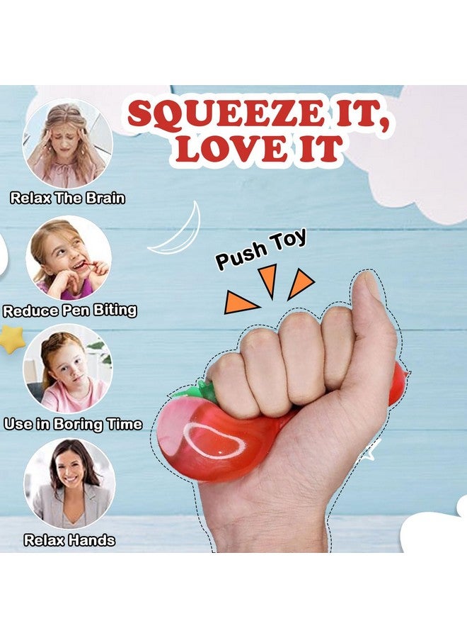 بوكسو ألعاب بوكسو الإسفنجية المضحكة للأطفال والكبار | ألعاب إسفنجية ناعمة ومرنة بأشكال كرتونية للأطفال (مجموعة من قطعتين، فراولة) - Image 3