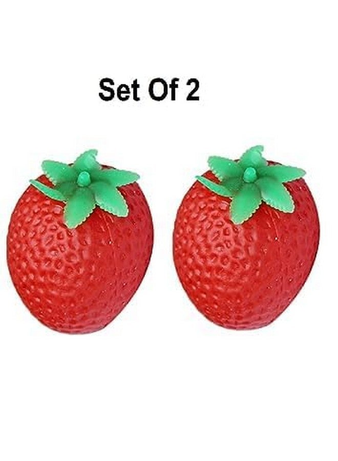 بوكسو ألعاب بوكسو الإسفنجية المضحكة للأطفال والكبار | ألعاب إسفنجية ناعمة ومرنة بأشكال كرتونية للأطفال (مجموعة من قطعتين، فراولة) - Image 4