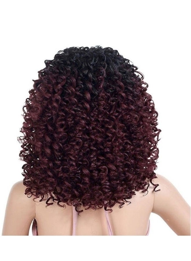 باروكة شعر مجعد قصير - Image 1