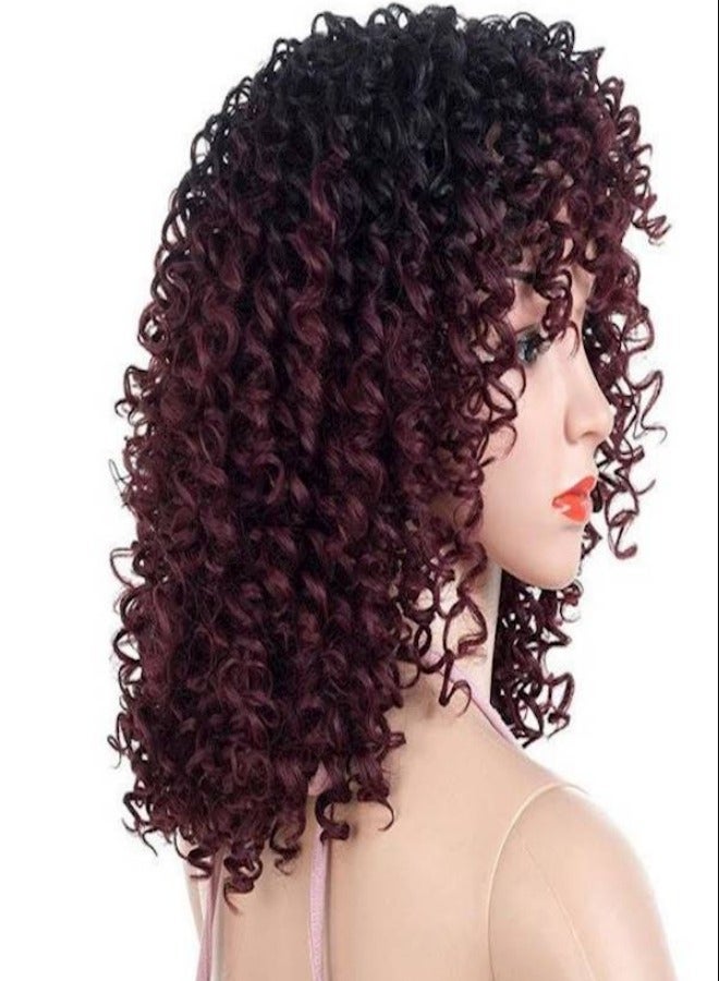 باروكة شعر مجعد قصير - Image 2