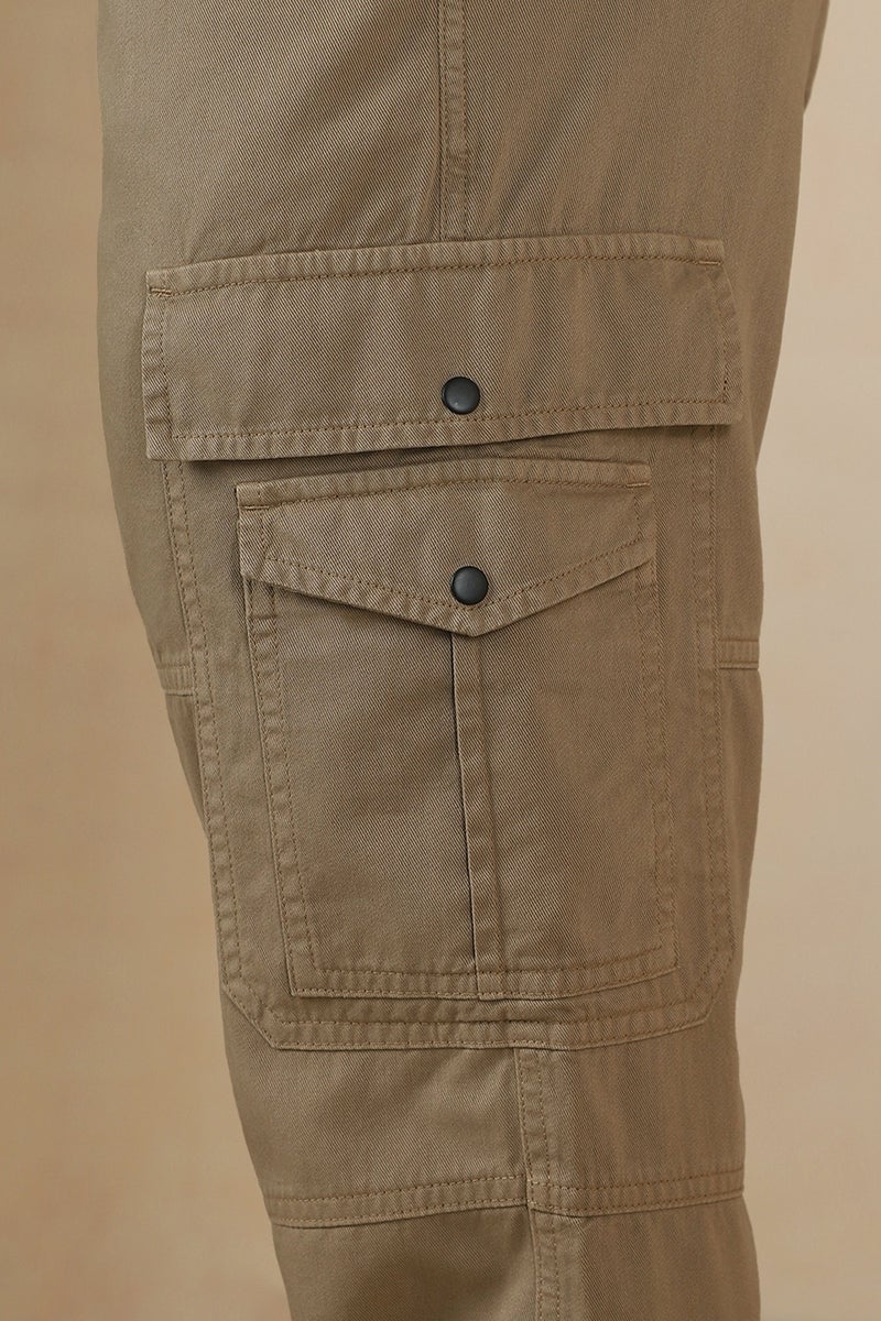 fyltr Men's Utility Cargo Trouser - 100% Cotton | Regular Fit  | Pants for Men | Trousers for Men - Image 2