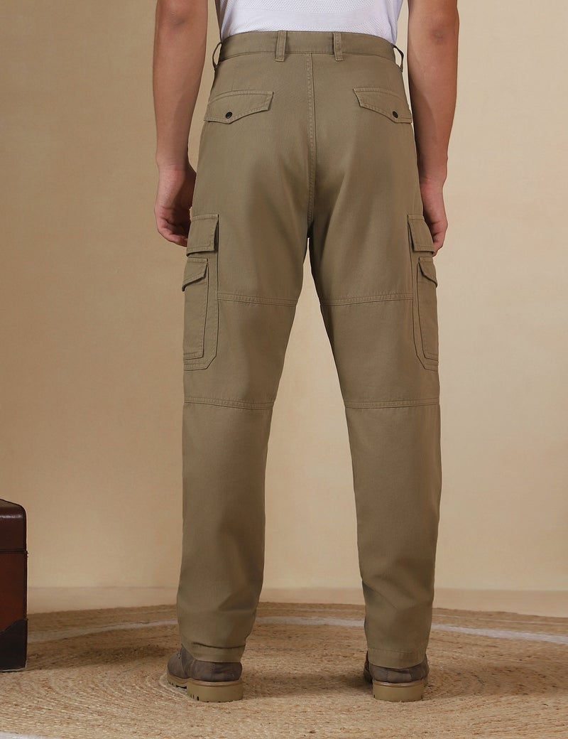 fyltr Men's Utility Cargo Trouser - 100% Cotton | Regular Fit  | Pants for Men | Trousers for Men - Image 5