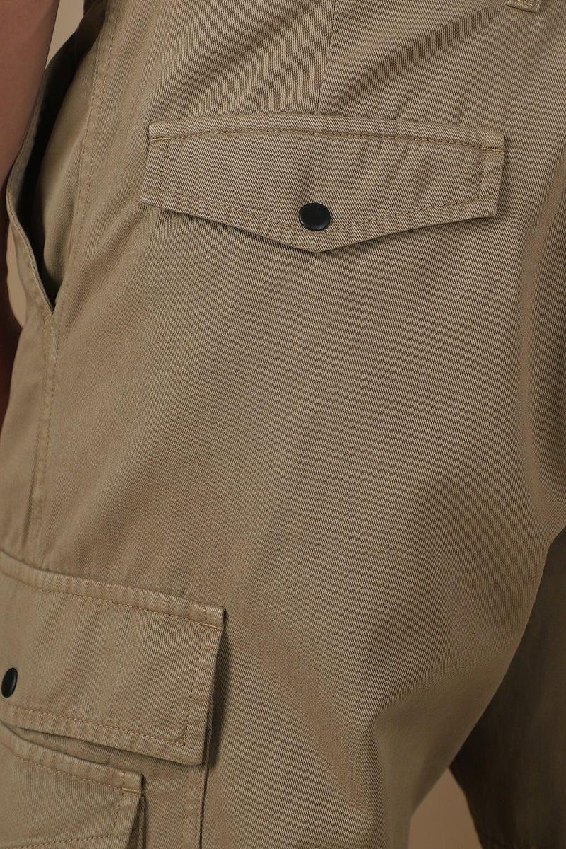 fyltr Men's Utility Cargo Trouser - 100% Cotton | Regular Fit  | Pants for Men | Trousers for Men - Image 3