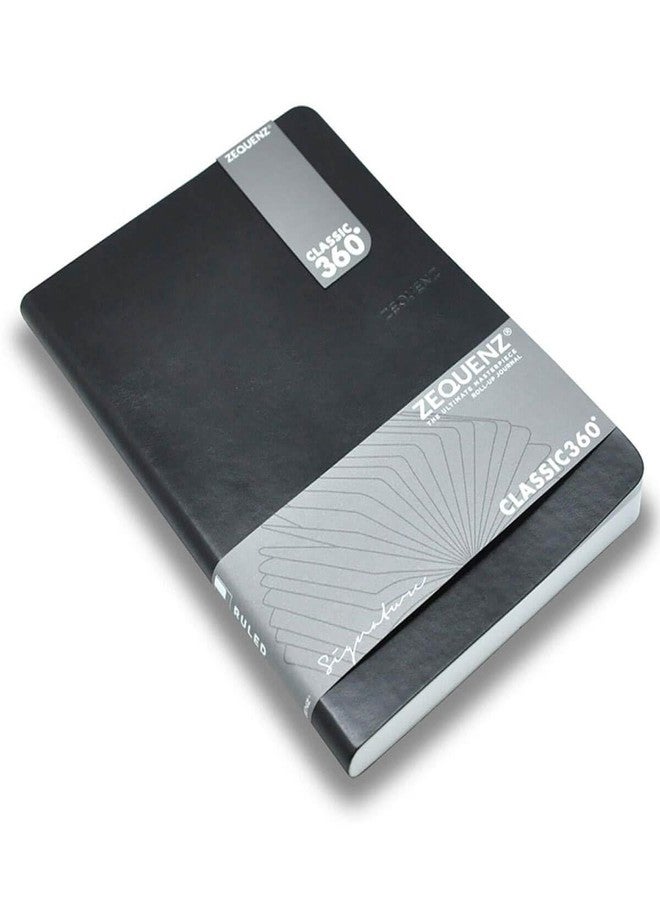 Zequenz A5 Ruled Notebook, Black 200 Pages - Image 3