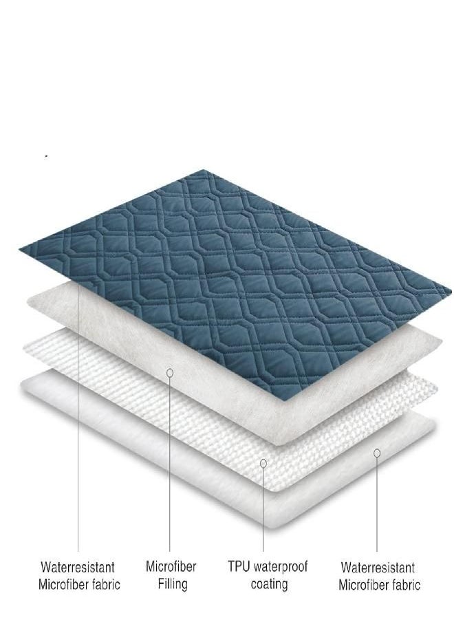 Ameritex - Ameritex Waterproof Dog Bed Cover Pet Blanket for Furniture Bed Couch Sofa Reversible - Image 1