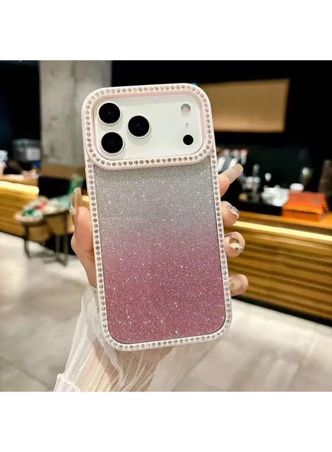 Blue Sparkling Diamond Glitter Phone Case For iPhone 12 Pro Max Full Cover Glossy - Image 5