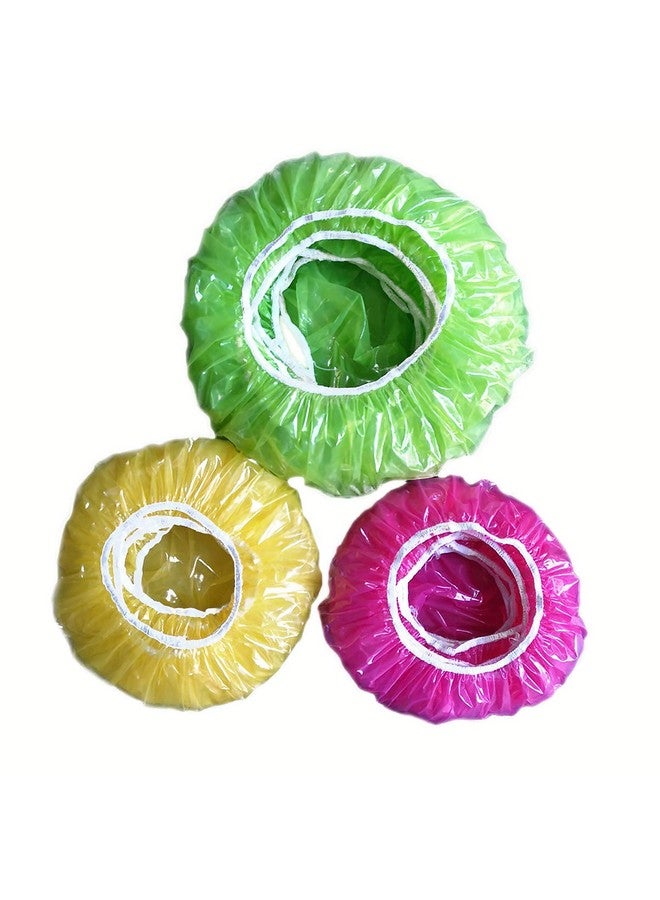 TCOTBE 60 Reusable Elastic Food Bowl Storage Covers,Variety Of 3 Translucent Stretchable Sizes And Colorful Dish Plate Covers,Alternative To Foil, Plastic Wrap,Bpa Free - Image 1