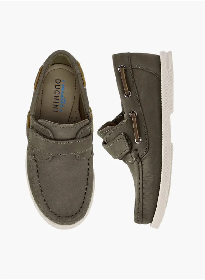 Mister Duchini Boys Solid Slip-On Mocassins Ramadan Collection