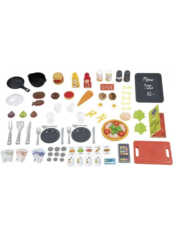 Smoby Kitchen Restaurant Evolutive 2 Play Spaces More Than 70 Accessories From 3 Years Old Made In France 312307 - Image 2