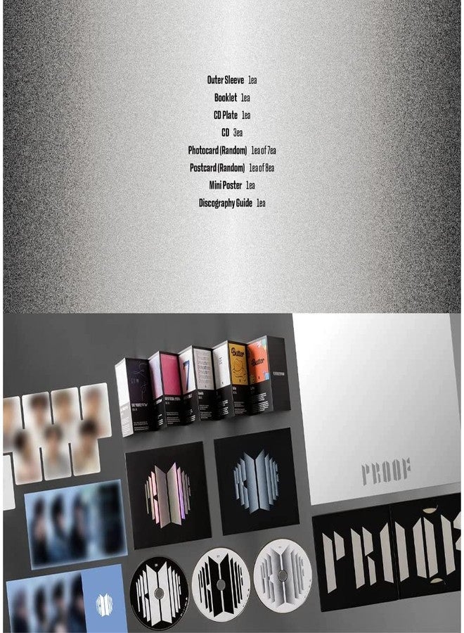 DREAMUS BTS - Proof Album Compact Edition Album+Gift(Decorative Stickers,Photocards) - Image 3
