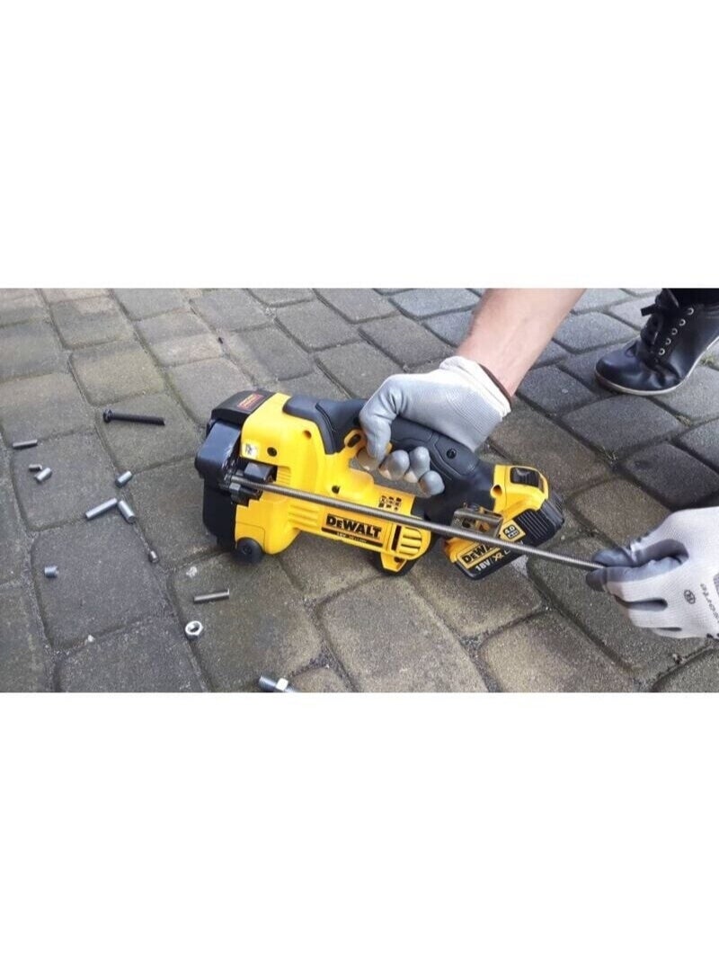 DeWalt DCS350N-XJ 18 V XR Cordless Threaded Rod Cutter – Bare Unit – German Version – Yellow/Black - Image 3