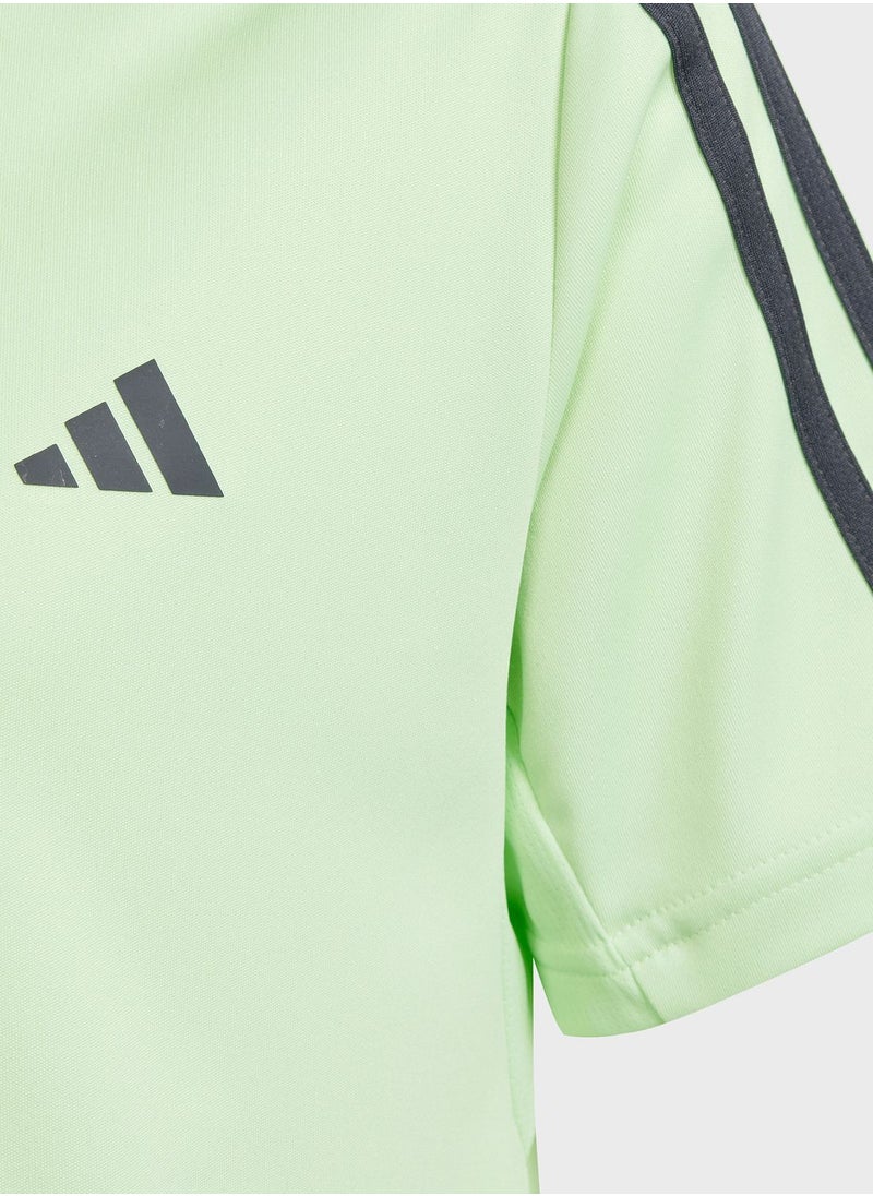 Adidas - 3 Stripes Kids Train Essential T-Shirt - Image 1