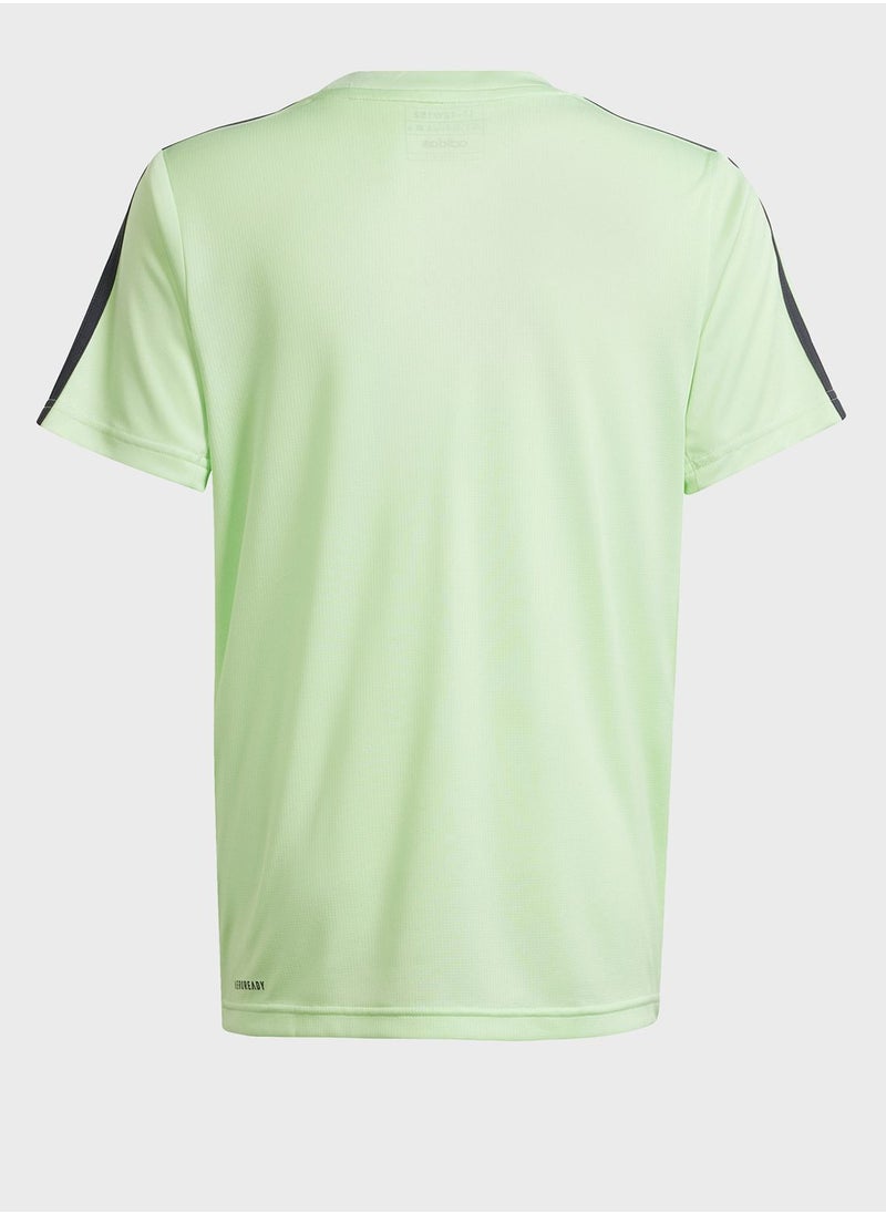 Adidas - 3 Stripes Kids Train Essential T-Shirt - Image 1