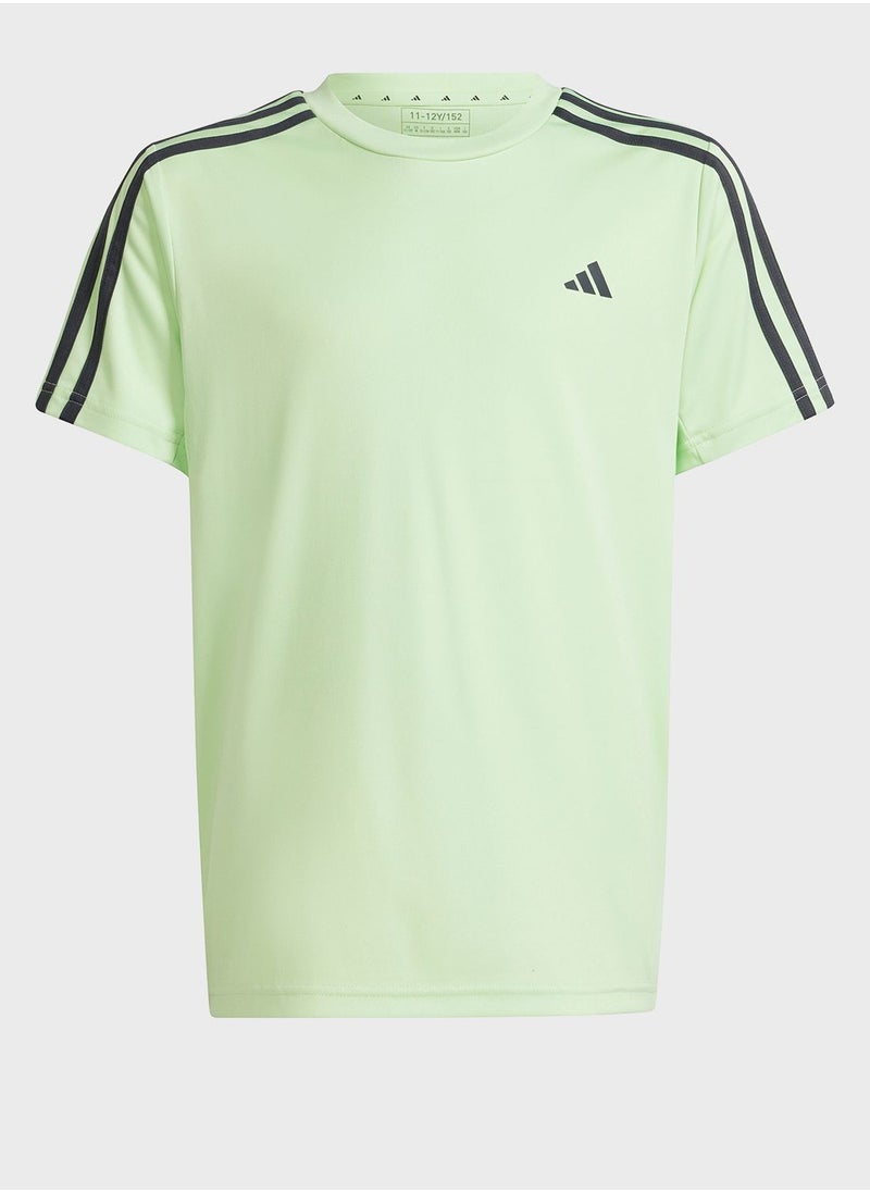 Adidas - 3 Stripes Kids Train Essential T-Shirt - Image 1