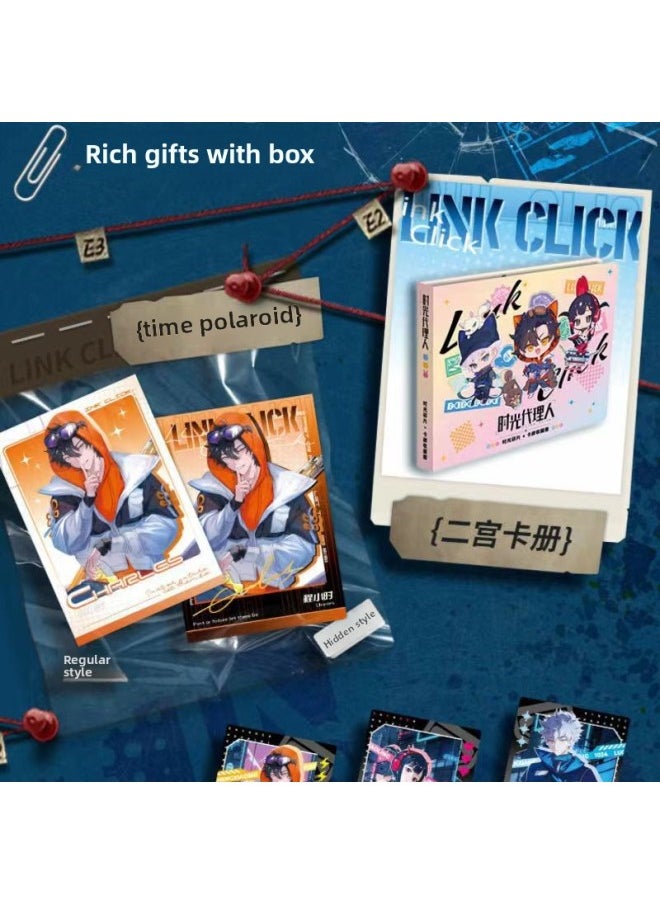 Jika Society Time Agent Second Time Fragments Time Fragments Collection Ins Style SSP Peripheral Blind Box Cards-Color:Time Agent-fun Play Card [full Box Of 8 Packs]  - Image 5