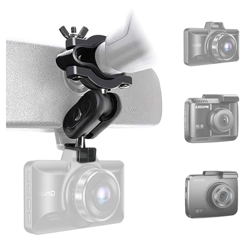 AZDOME Dash Camera Mirror Mount Holder Kit, Dash Cam Mount for Rove R2-4K Dashcam, M01 Pro, GS63H, GS63H Pro, GS63Pro Car Camera - Image 1