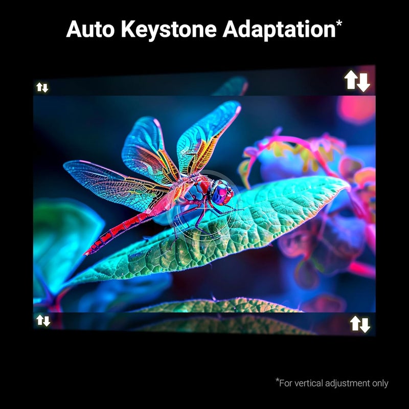 ZEBRONICS بروجيكتور ذكي أندرويد PixaPlay® 73، دقة 720p أصلية، يدعم 4K، تطبيقات OTT (نتفليكس، برايم فيديو، هوتستار)، قابل للدوران 200°، 3300 لومن، ضبط تلقائي، ميراكاست، مكبر صوت 3 واط، شاشة 130 بوصة، واي فاي|بلوتوث - Image 2