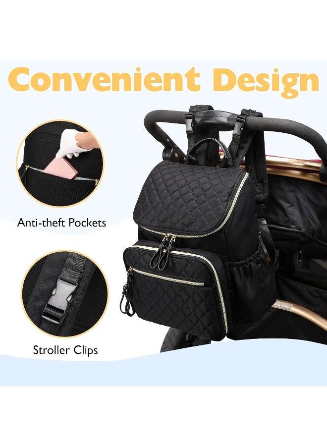 LORADI Large Capacity Diaper Bag Backpack - Image 5