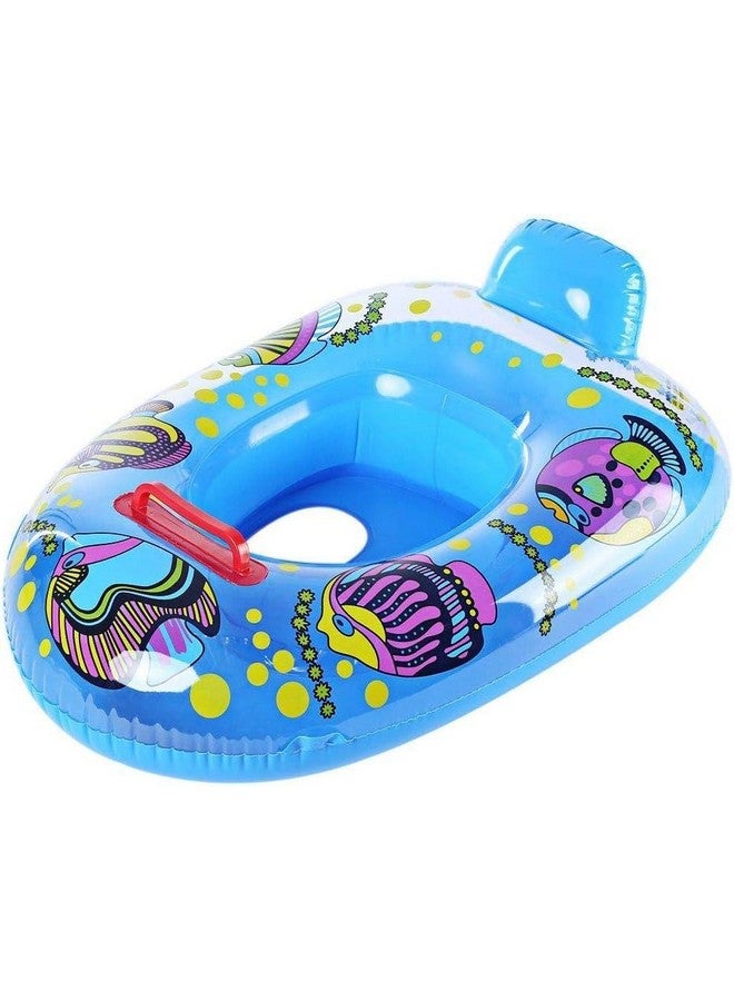 HELIMIX Swimming Ring for Kids Girls and Boys Swimming Tube Inflatable Swim Ring Boat Pool for Baby with Handle Provides Security Comfort for Kid 0 to 4 Year. - Image 2