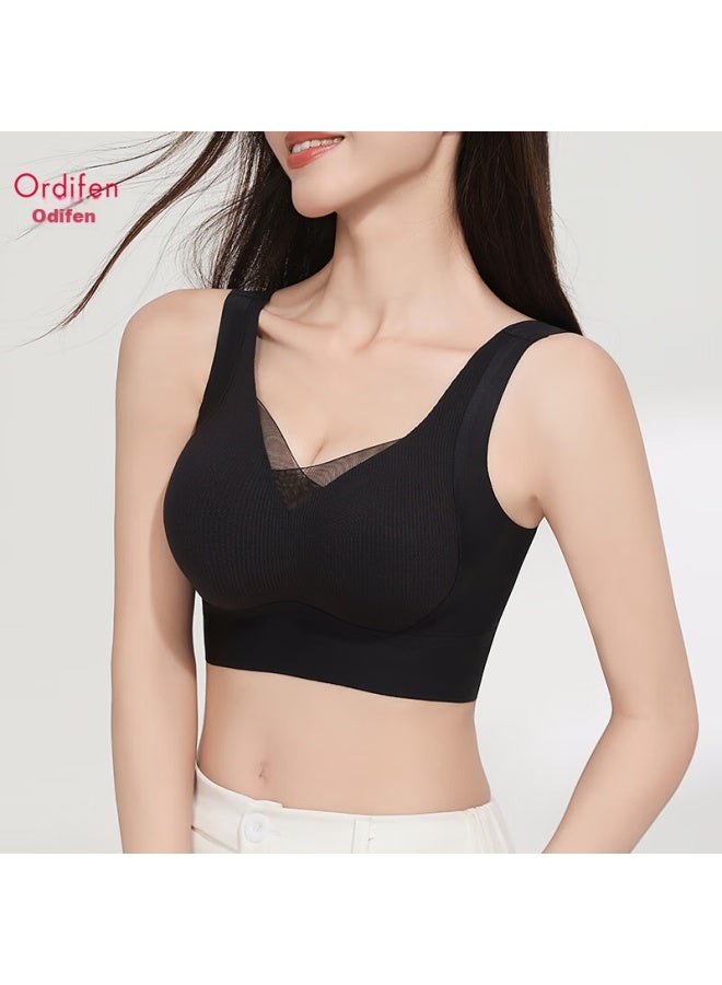 Ordifen Ordifen Seamless Push-up Bra For Women Plus Size, Lift And Support, Anti-sagging, Side Breast Control, Adjust Big Bust, Make Chest Look Smaller, Bra  - Image 1