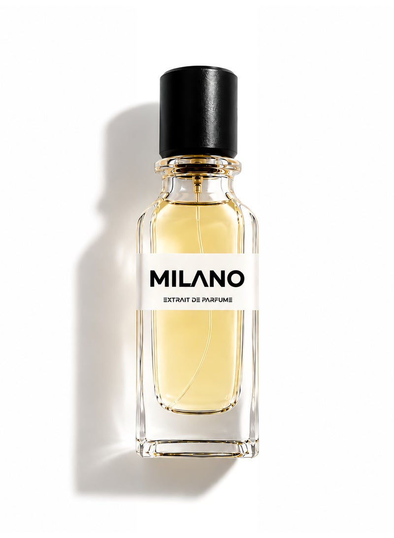 VALESCO MILANO Extrait De Parfum 50ml Unisex Long Lasting Leather Woody Fragrance with Lavender, Saffron & Patchouli - Image 1