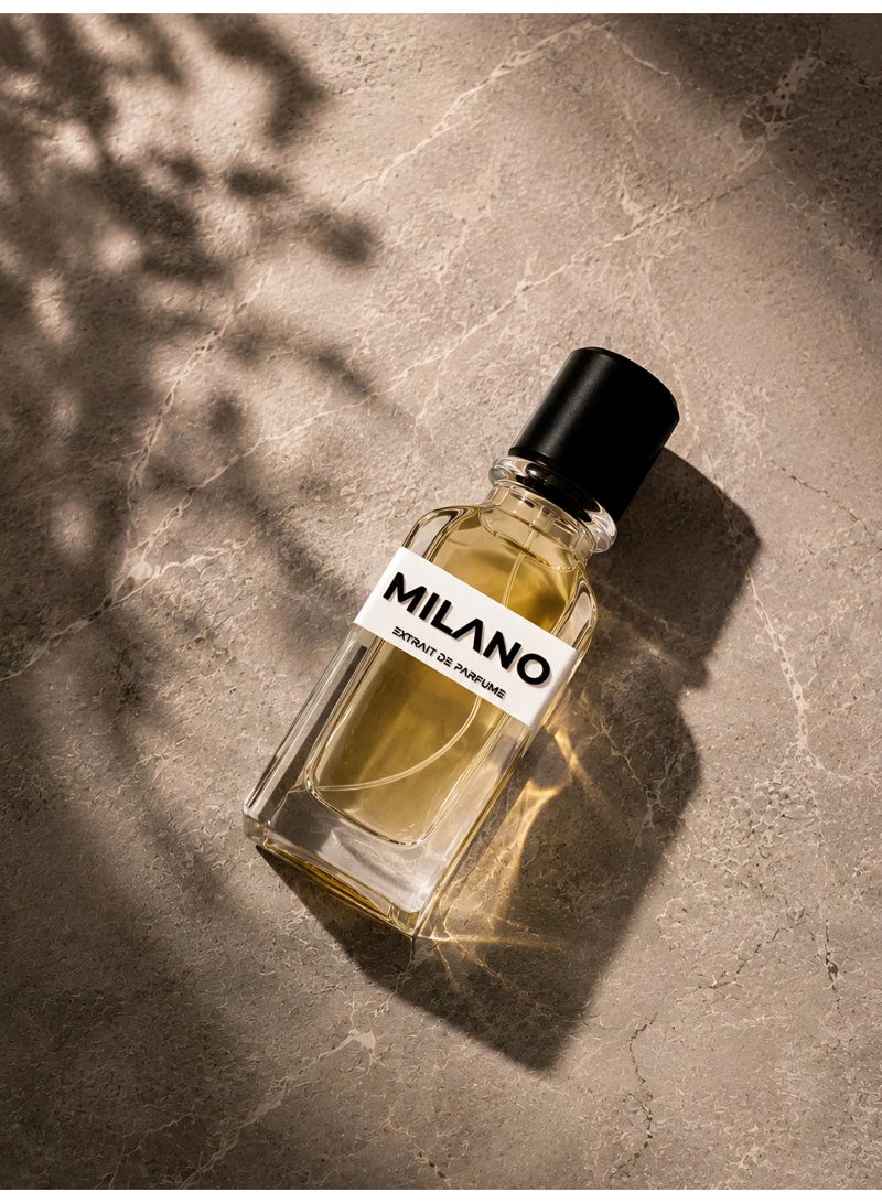VALESCO MILANO Extrait De Parfum 50ml Unisex Long Lasting Leather Woody Fragrance with Lavender, Saffron & Patchouli - Image 4