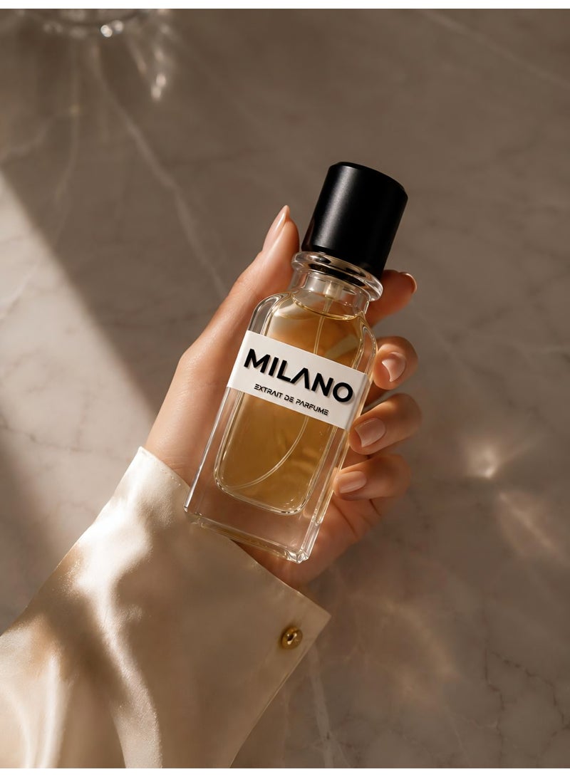 VALESCO MILANO Extrait De Parfum 50ml Unisex Long Lasting Leather Woody Fragrance with Lavender, Saffron & Patchouli - Image 5