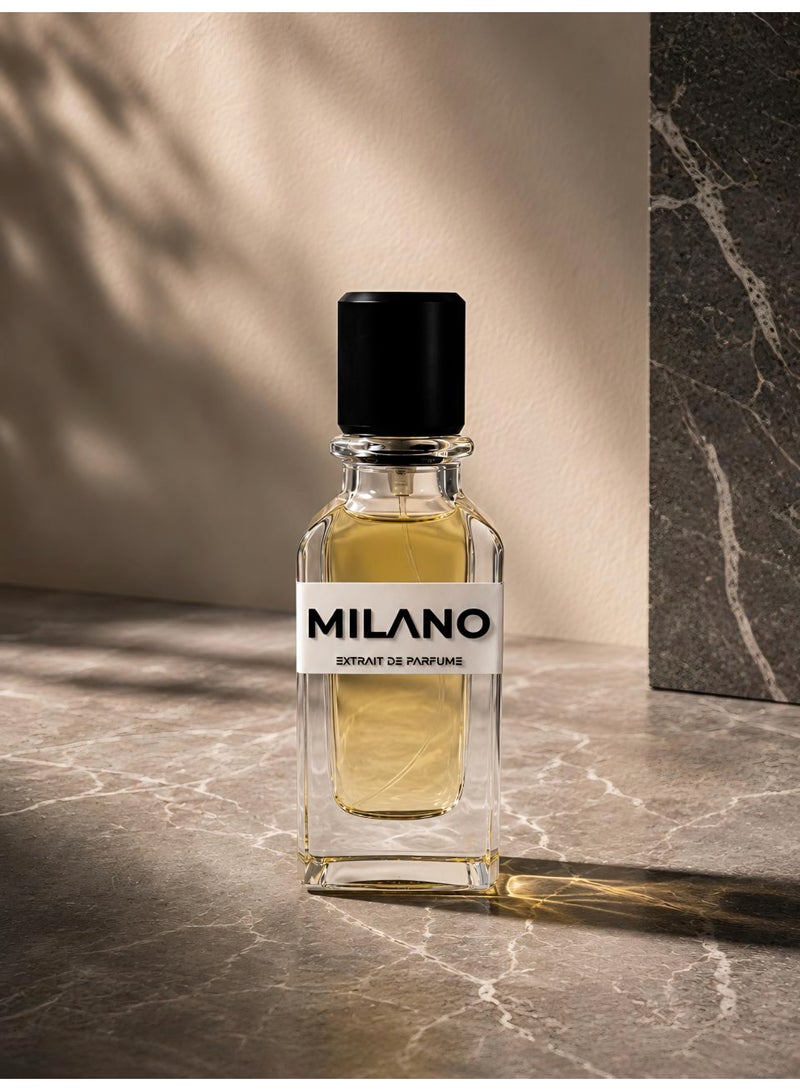 VALESCO MILANO Extrait De Parfum 50ml Unisex Long Lasting Leather Woody Fragrance with Lavender, Saffron & Patchouli - Image 3