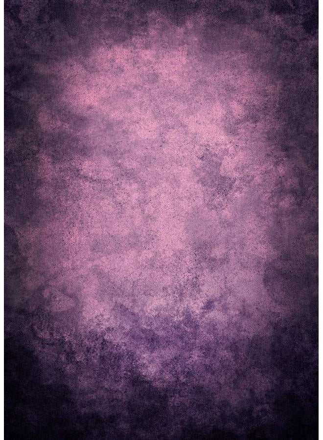 CapiSco 5X7FT Retro Abstract Purple Portrait Backdrop Photography Portrait Abstract Background for Newborn Baby Child Adult Portrait Mannequin Vinyl Backdrop Photo Studio background SCO184A - Image 3