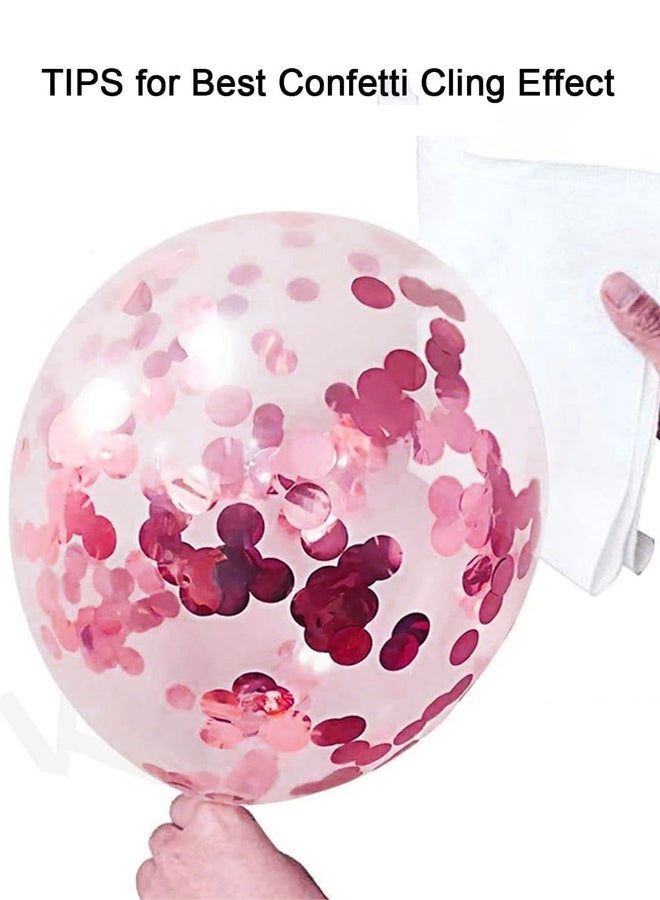30-Piece Confetti & Latex Decorative Balloons, 10 Inch & 5 Inch Party Decoration Balloons - Image 2