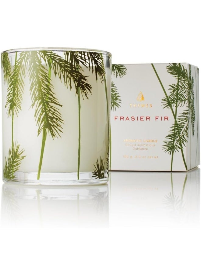 Thymes Thymes Frasier Fir Pine Needle Candle - Highly Scented Candles for a Luxury Home Fragrance - Holiday Candles with a Forest Fragrance - Single-Wick Candle (6.5 oz) - Image 1