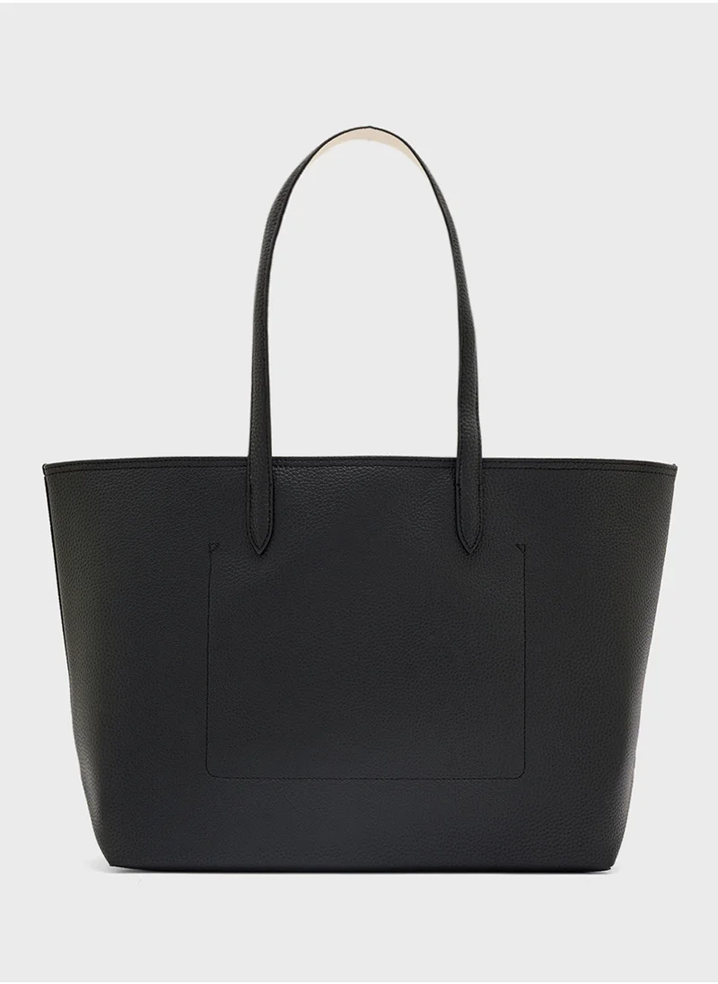 لاكوست Essentials Top Handel Zip Over Tote