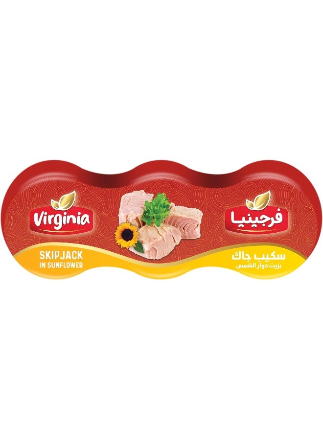 Virginia Skip Jack Tuna in Sunflower Oil