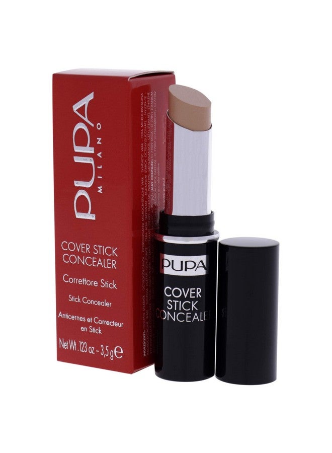PUPA Milano Cover Stick Concealer - For Normal To Combination-Oily Skin - Seamlessly Covers And Corrects Imperfections Or Dark Circles - Provides Medium To Full Coverage - 003 Dark Beige - 0.123 Oz - Image 4