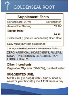 Secrets of the Tribe Goldenseal Root Tincture Alcoholfree Extract Goldenseal (Hydrastis Canadensis) Dried Root 2 Oz  - Image 5