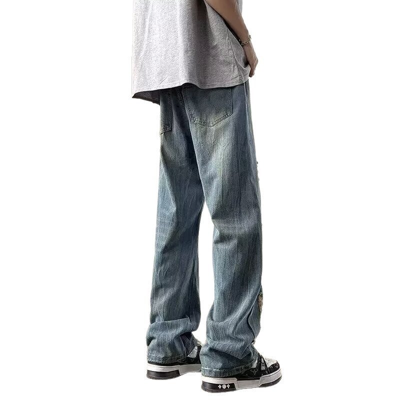 Unisex Casual Daily Denim Jeans - Image 3