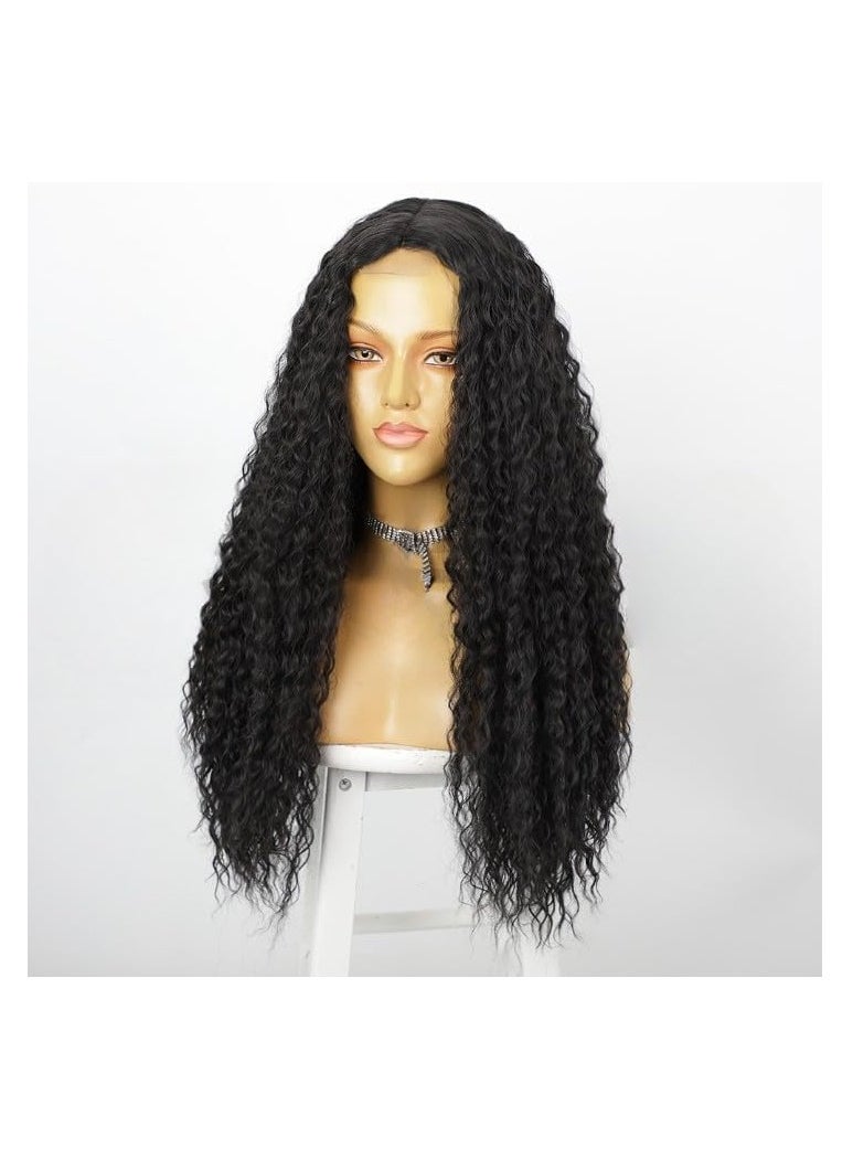 Small Lace Front Wig For Women Long  (BODYWAVE Black NYL2403)
